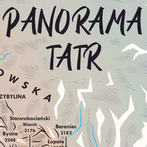 Panorama Tatr plansza na podkładzie magnetycznym 600 x 400 mm, ArtGlob