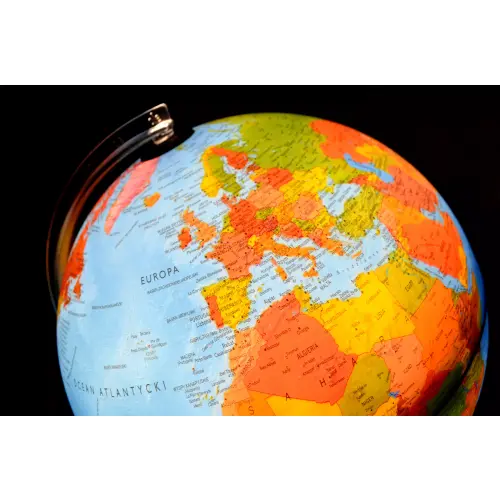 Gaia globus podświetlany fizyczny / polityczny, kula 30 cm Nova Rico