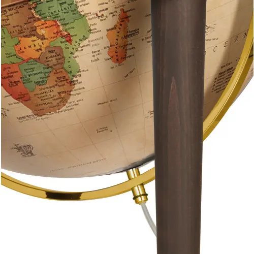 Queen globus podświetlany stylizowany, polityczny, kula 50 cm