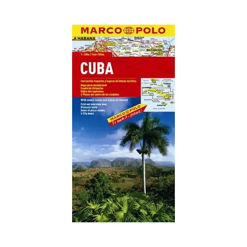 Kuba mapa 1:1 000 000 Marco Polo