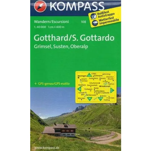 Gotthard / S. Gottardo, 1:40 000