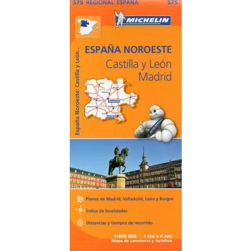 Espana Noroeste - Castilla y Leon, Madrid, 1:400 000