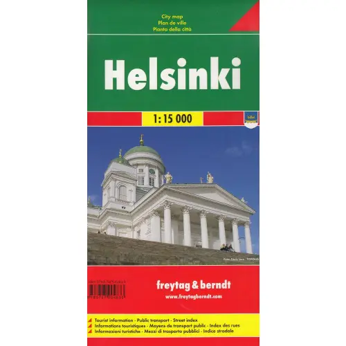 Helsinki mapa 1:15 000 Freytag & Berndt
