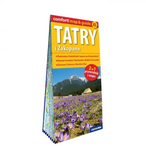 Tatry i Zakopane 2w1, 1:55 000