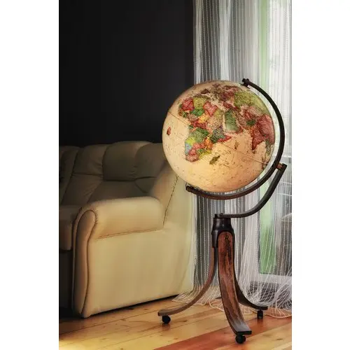 Emily Antiqus globus podświetlany stylizowany, kula 50 cm Nova Rico