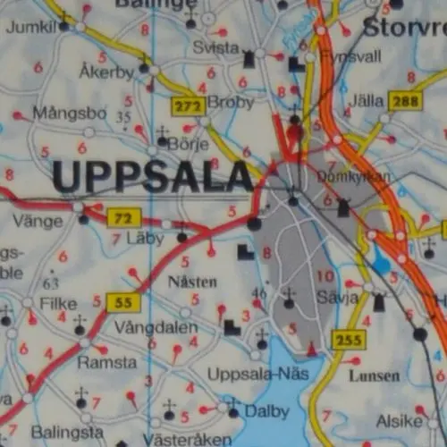 Szwecja mapa ścienna 1:600 000 Freytag & Berndt