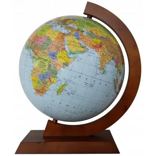 Globus podświetlany polityczno-fizyczny, 42 cm