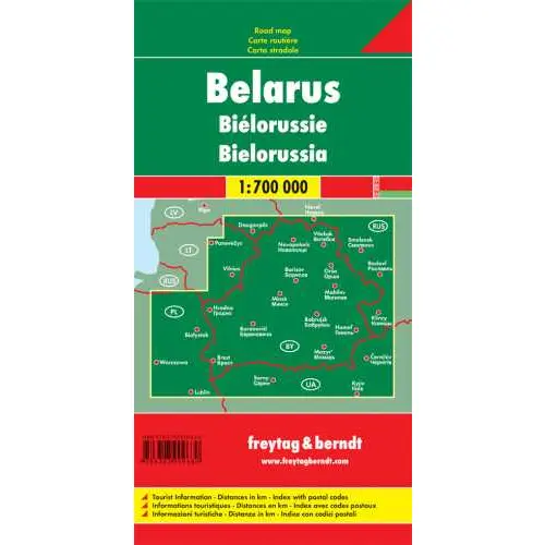 Białoruś mapa 1:700 000 Freytag & Berndt