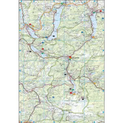 Salzkammergut mapa 1:100 000 Freytag & Berndt