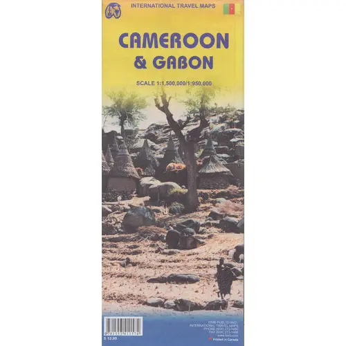 Kamerun i Gabon mapa 1:1 500 000 / 1:950 000 ITMB