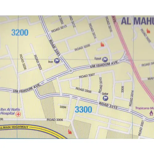 Bahrajn i Manama mapa 1:115 000 / 1:10 000 ITMB