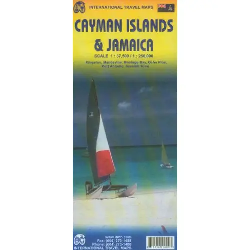 Kajmany i Jamajka mapa 1:250 000 / 1:37 500 ITMB