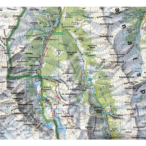 Grossvenediger - Oberpinzgau mapa 1:50 000 Freytag & Berndt