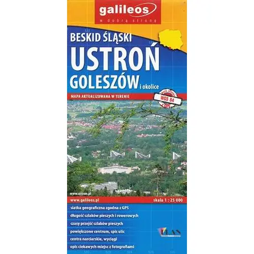 Ustroń Goleszów i okolice, 1:25 000