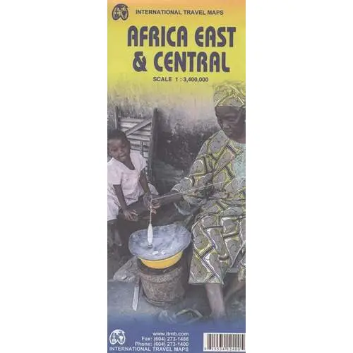 Africa East and Central , 1:3 400 000