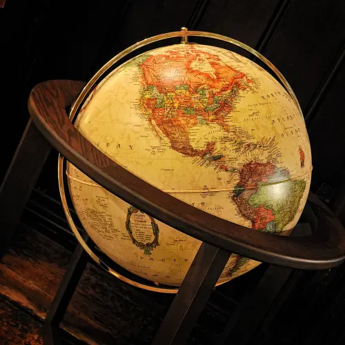 Cross Antigue ekskluzywny globus podświetlany, kula 50 cm Nova Rico