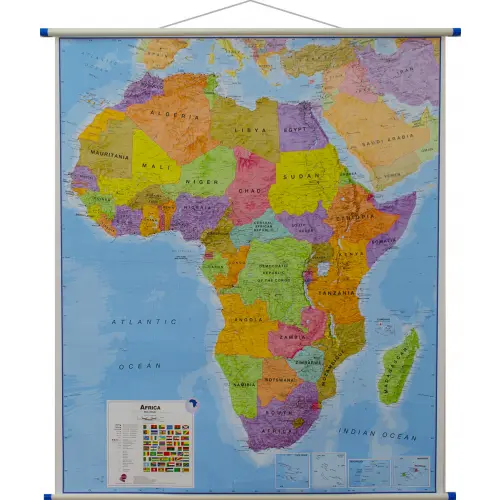 Afryka mapa ścienna polityczna 1:8 000 000