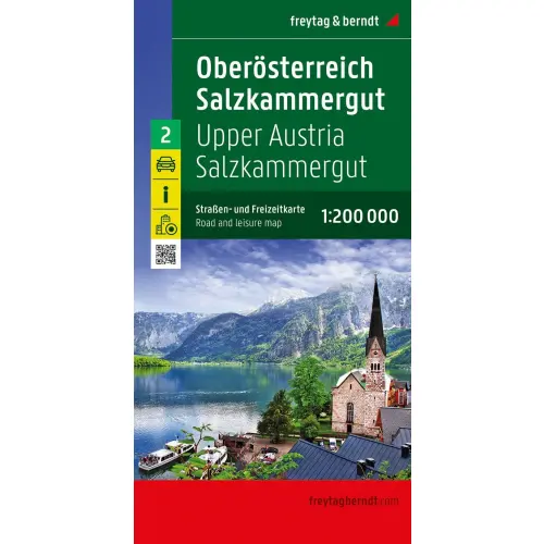 Górna Austria, Salzkammergut, 1:200 000