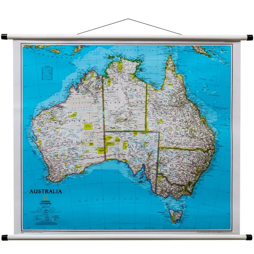 Australia Classic mapa ścienna polityczna 1:6 413 000