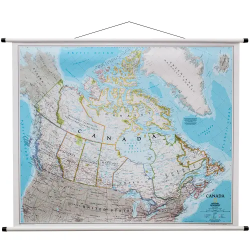 Kanada Classic mapa ścienna polityczna 1:6 500 000