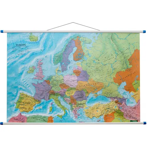 Europa mapa ścienna polityczna, 1:6 000 000