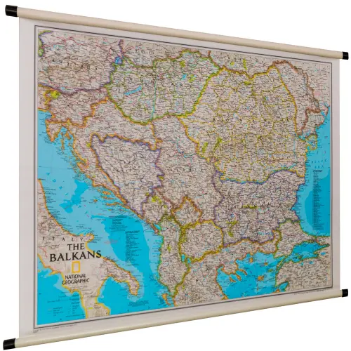 Bałkany Classic mapa ścienna polityczna 1:1 948 000