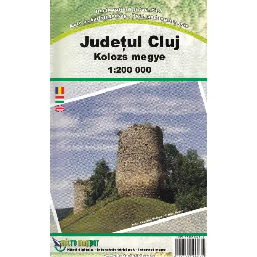 Cluj County, 1:200 000