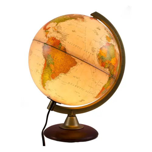 Colombo globus podświetlany, kula 30 cm (wersja angielskojęzyczna)