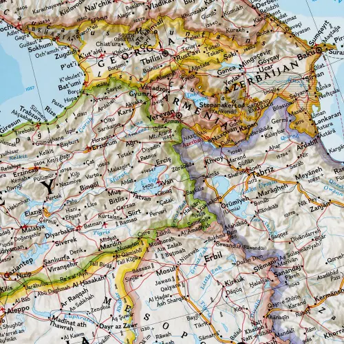 Europa Classic mapa ścienna polityczna arkusz laminowany 1:8 399 000