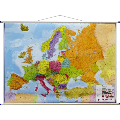 Europa mapa ścienna polityczna 1:3 200 000
