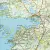 Irlandia mapa ścienna drogowa arkusz laminowany, 1:400 000