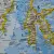 Azja Południowo-Wschodnia Classic mapa ścienna polityczna na pokładzie do wpinania 1:6 497 000