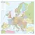 Europa mapa ścienna polityczna arkusz papierowy 1:2 250 000