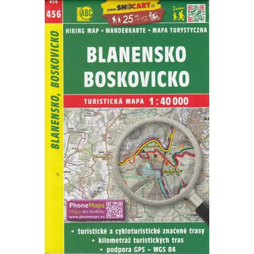Blanensko, Boskovicko, 1:40 000