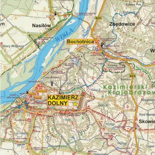 Kazimierz Dolny, 1:10 000