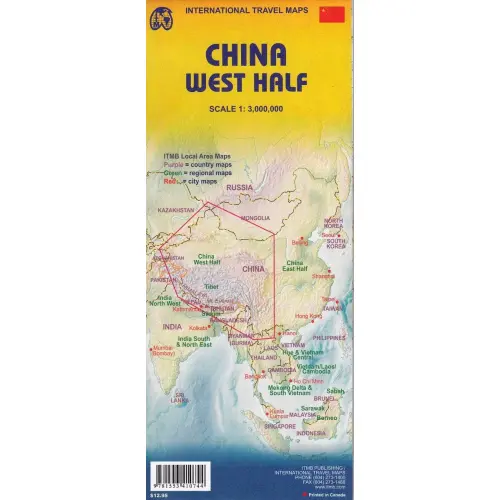 China West Half, 1:3 000 000