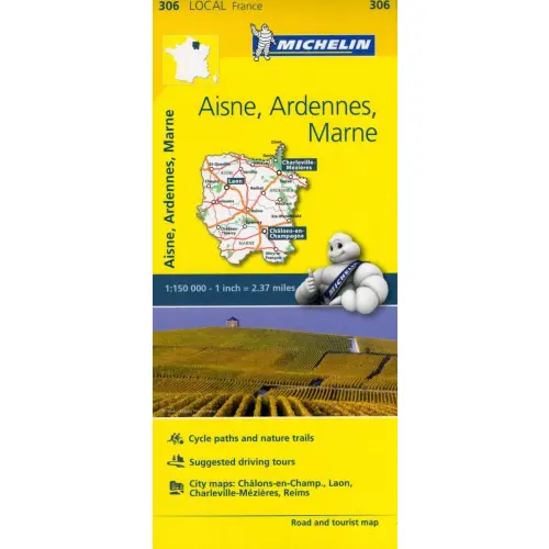 Aisne, Ardennes, Marne, 1:150 000