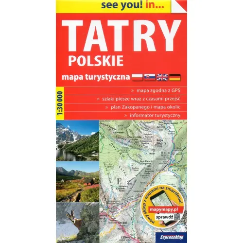 Tatry Polskie, 1:30 000