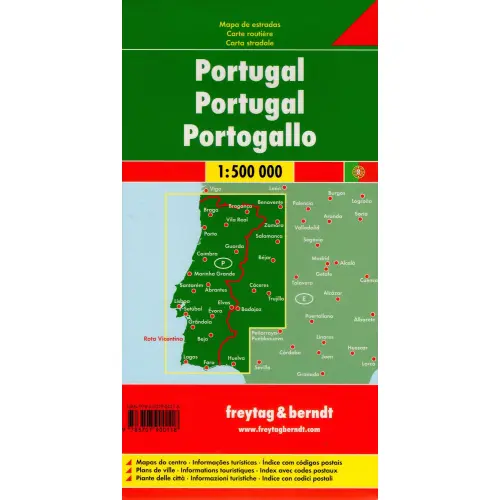 Portugalia, 1:500 000