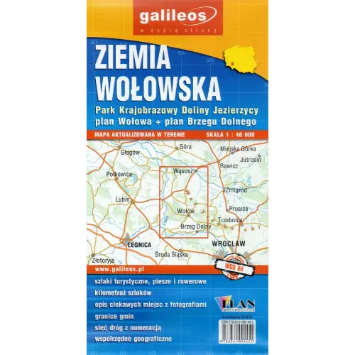 Ziemia Wołowska, 1:40 000