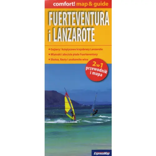 Fuerteventura i Lanzarote 2w1, 1:150 000