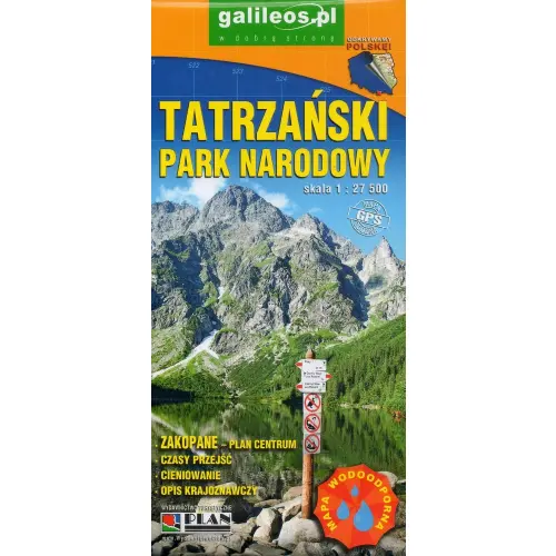Tatrzański Park Narodowy, 1:27 500