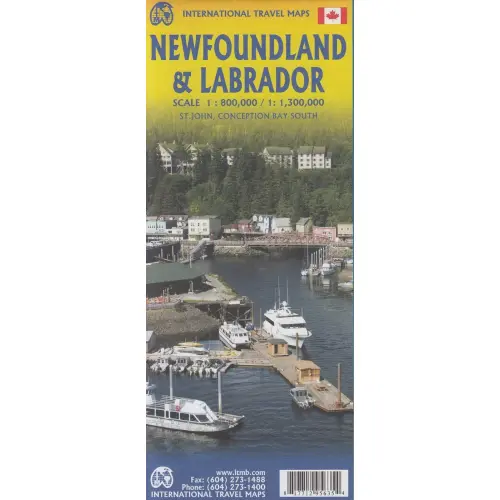 Newfoundland & Labrador, 1:800 000 / 1:1 300 000