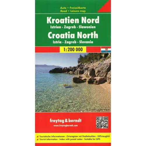 Chorwacja cz. północna, Istria, 1:200 000