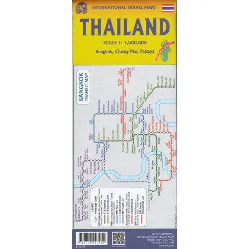 Thailand, 1:1 000 000