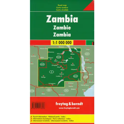 Zambia, 1:1 000 000