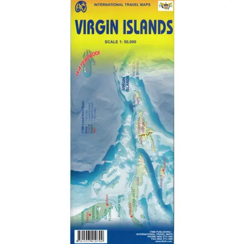 Virgin Islands, 1:50 000