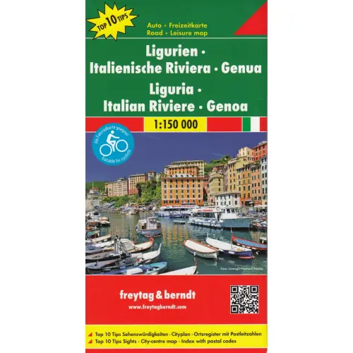 Liguria, Riwiera Włoska, Genua, 1:150 000