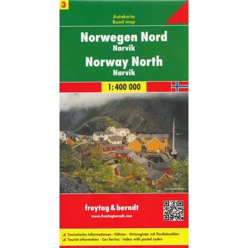 Norwegia cz.3, Norwegia północna, Narvik, 1:400 000