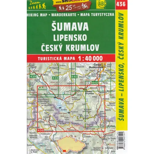 Šumava - Lipensko, Český Krumlov, 1:40 000